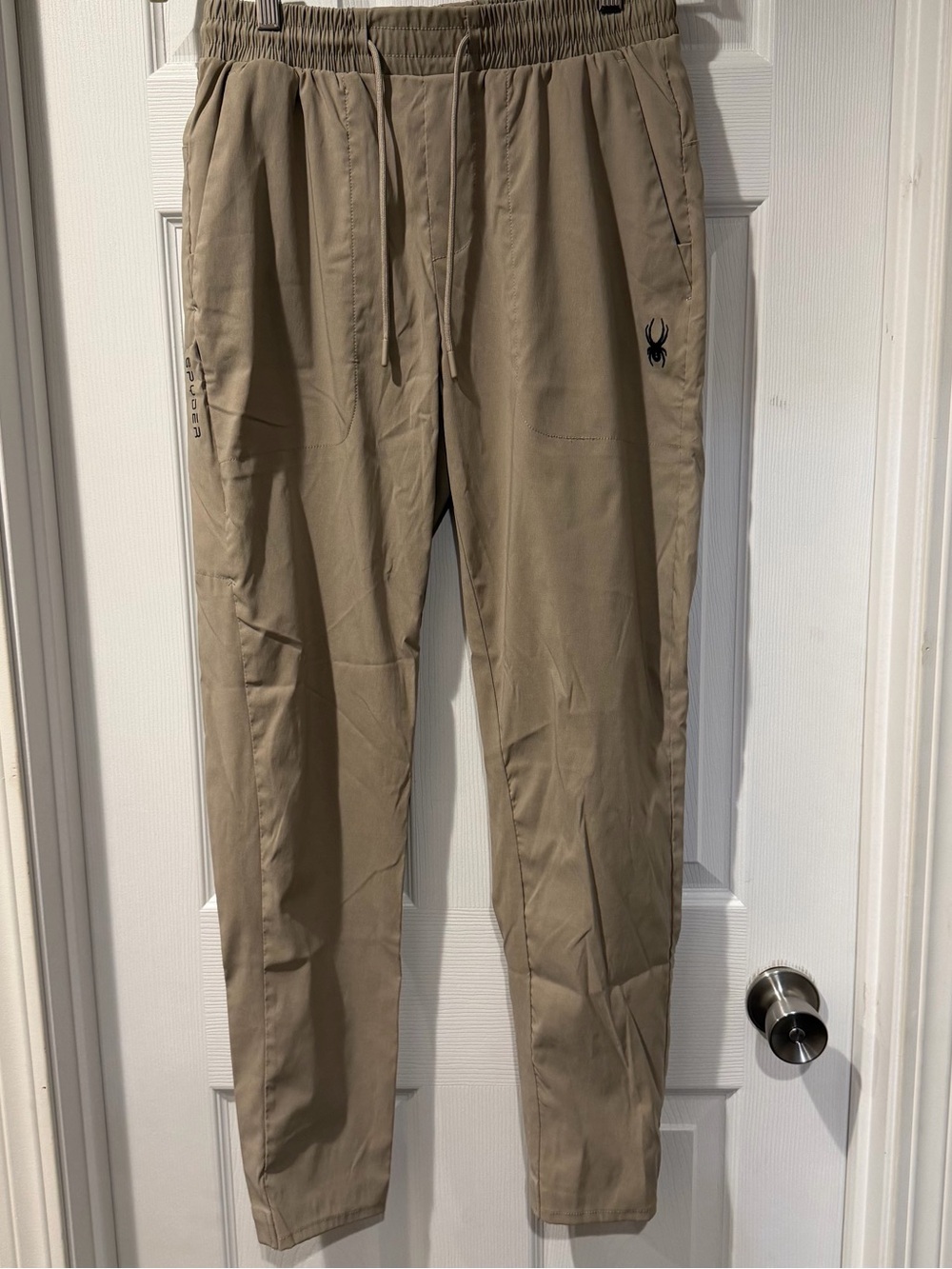 Spyder Men's Tan Drawstring Joggers